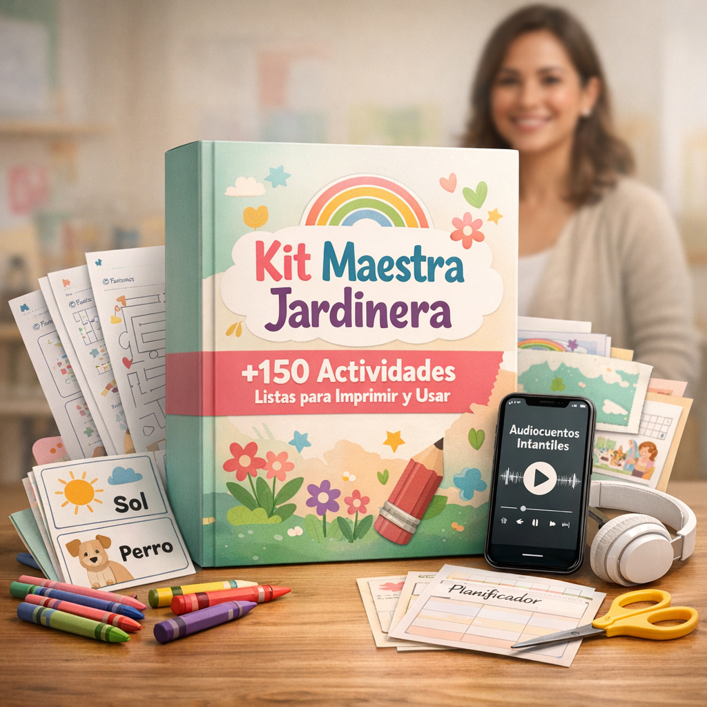 KIT MAESTRA JARDINERA + 5 BONUS DE REGALO